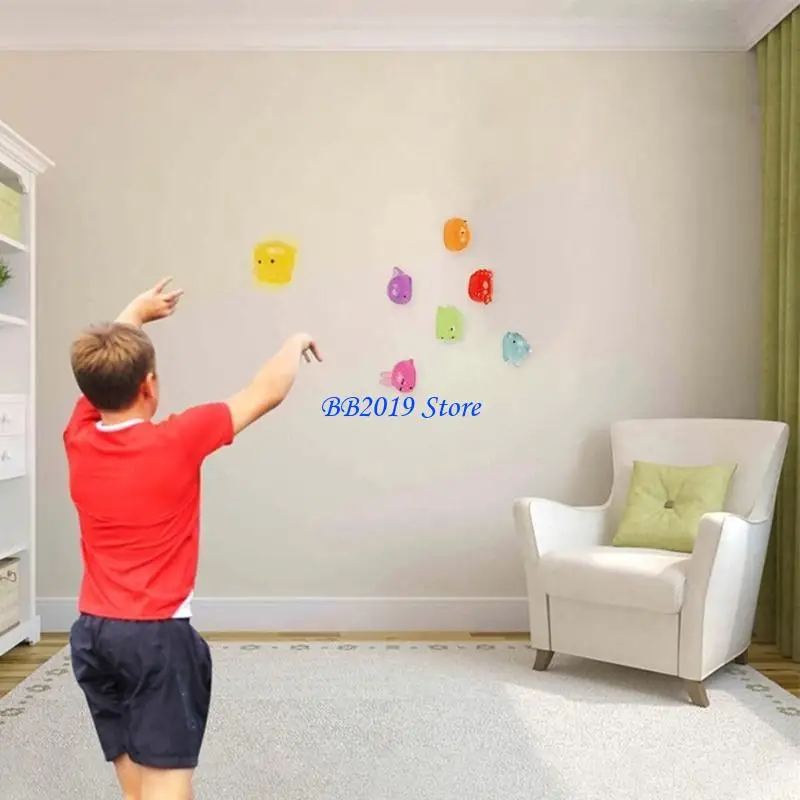 Q0KB 8pcs Schöne Tier Dekompressionsbällchen Vent-Toy Dehnes Zappel für Autismus Kinder