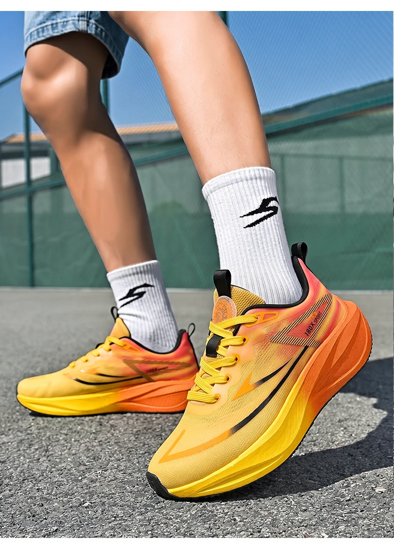 Damen-Laufschuhe mit Carbonplatte, Herren-Marathon-Sneaker, leichte, rutschfeste Sport-Sneaker für den Alltag – Detail 21