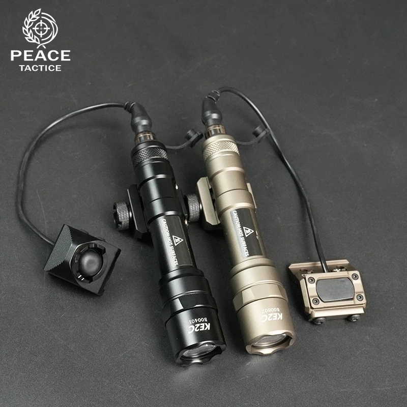 

Тактический фонарь Airsoft SF M600 M600B M300B Scout для AR15 с кнопочным переключателем Modbutton для 20-мм планки