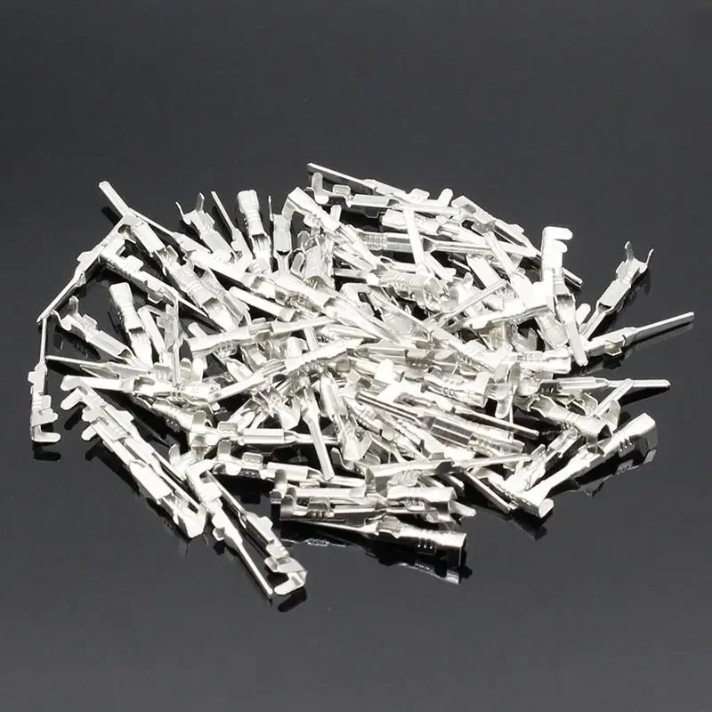 100Pcs crimp male terminals for automotive waterproof connector