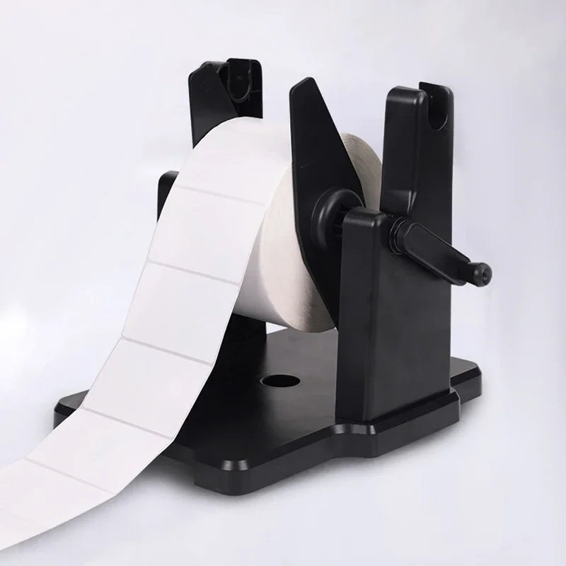 Universal Label Barcode Printer Hand Crank Bracket Thermal Paper Self-Adhesive Washable Label Clothing Tag