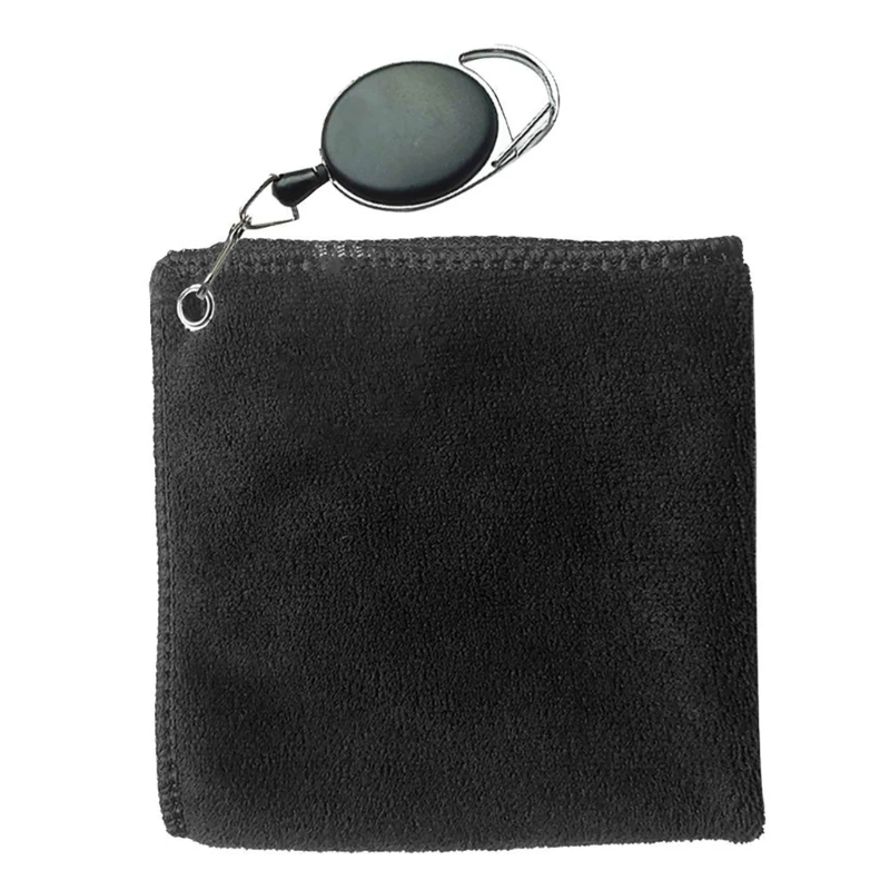 Golf Microfiber Towel with Retractable Clip 2