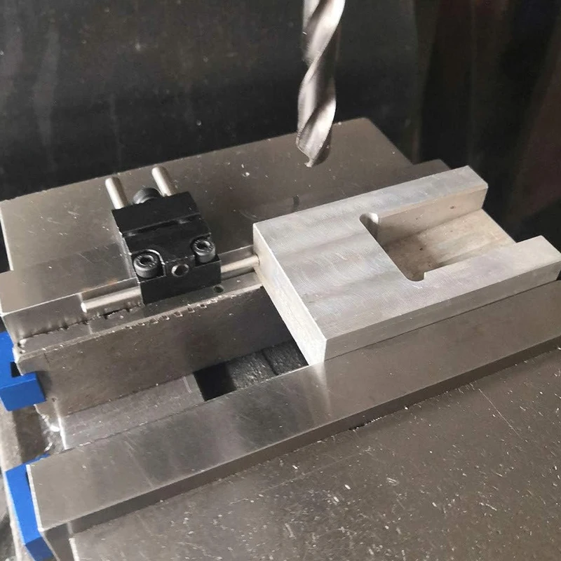 Milling Vision Work Stop Part Locator Cnc Machine Tool Iron Material Black
