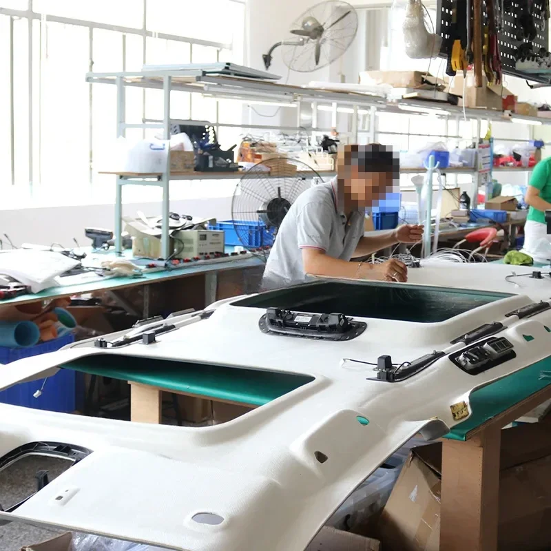 Hot sales Dynamic Ambient Light For 10-16 Porsche Panamera Symphony Star Panel App Control Center Console Light