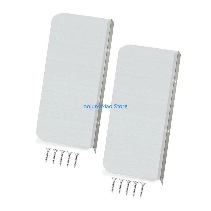 900B 2 PCS Universal Sink Side Splash Guard Wall inched Sink Plantector