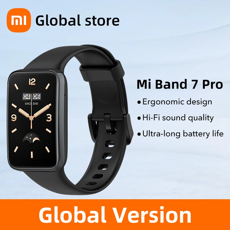 Versione globale Xiaomi Mi Band 7 Pro Smart watch schermo AMOLED GPS Miband 7 Pro ossigeno nel sangue Fitness Traker Smart Band impermeabile