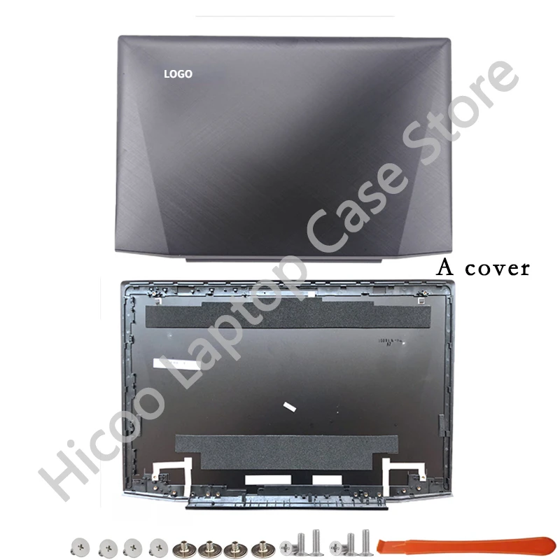 Imagem -02 - Acessórios para Laptop para Lenovo Lcd Tampa Traseira Moldura Frontal Palmrest Caixa Inferior sem Toque Am14r000400 Y50 Y5070 Y5080