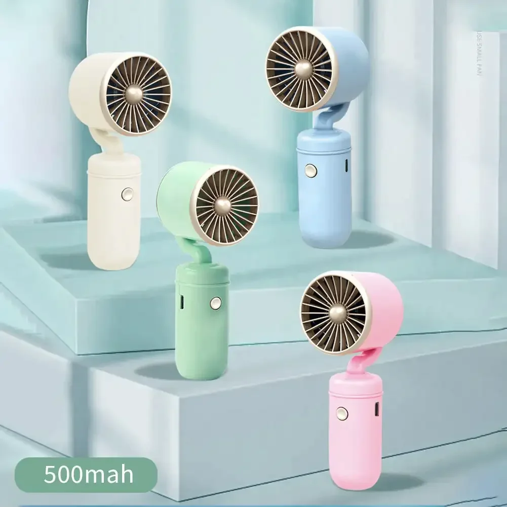 

Portable Pocket Fan USB Charging Rechargable Summer Cooling Fan for Home Outdoor Office Handheld Mini Fan