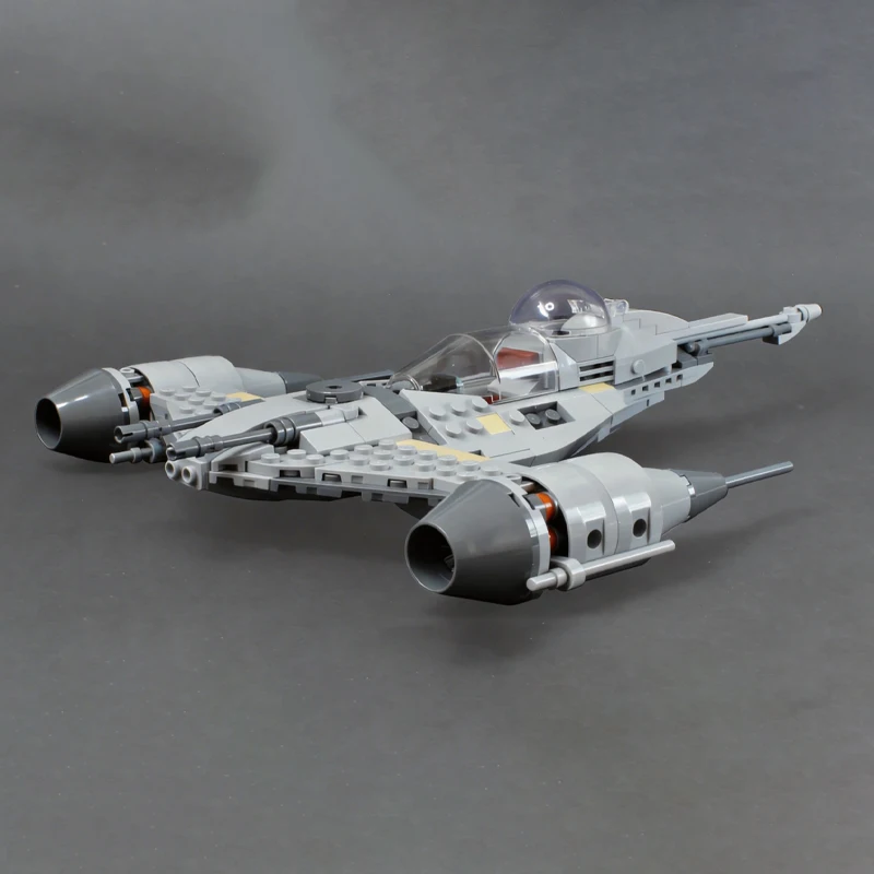 New 348 PCS MOC Star Battle Series N-1 Interstellar Combat Aircraft Model Building Blocks Brick Creative Assembly Birthday Gift