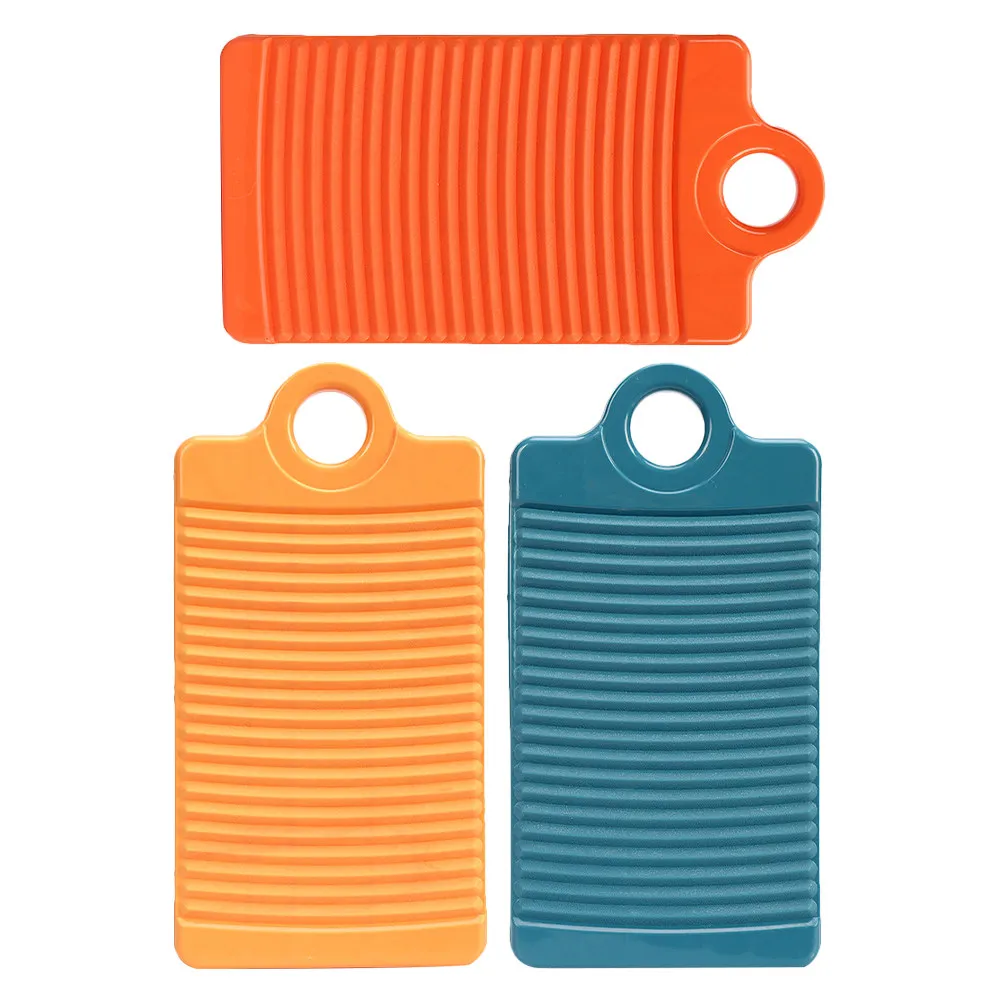 

Набор из 3 утолщенных мини-прорезиненных досок для ручной стирки одежды и обуви, с улучшенным противоскользящим эффектом, портативные, для общежитий и квартир