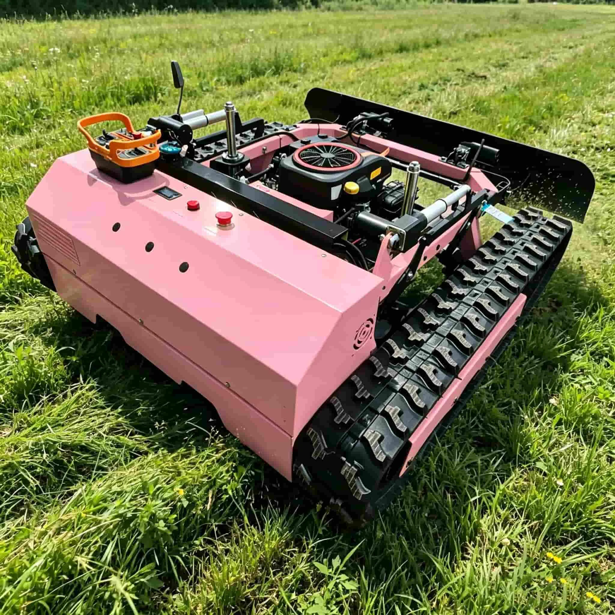 Customizable Engine Professional Industrial Remote Control Robot Lawn Mower Suitable For Agriculture And Forestry