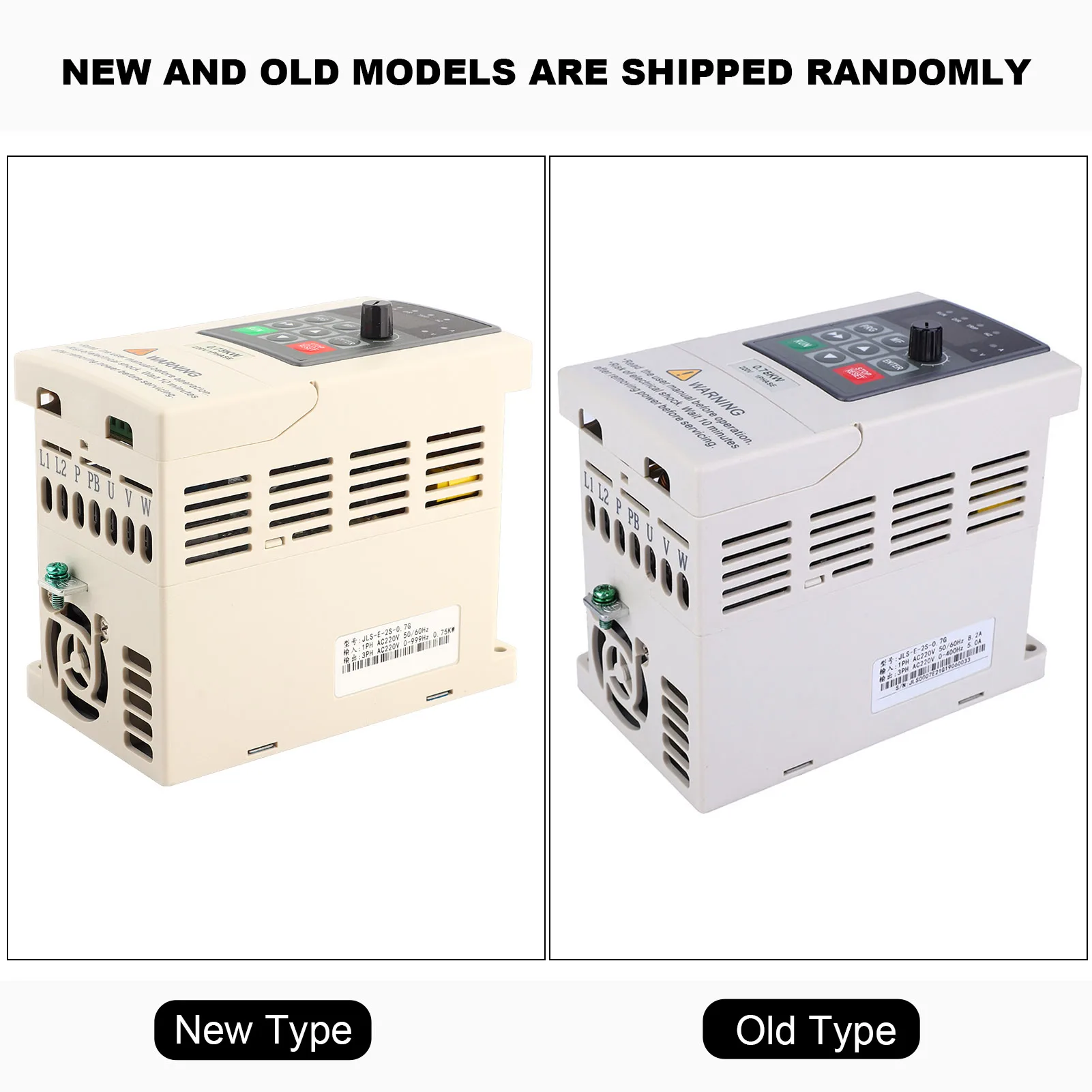 

220V 0.75KW VFD Frequency Drive Inverter 1-Phase Input 3-Phase Output Frequency Drive Inverter
