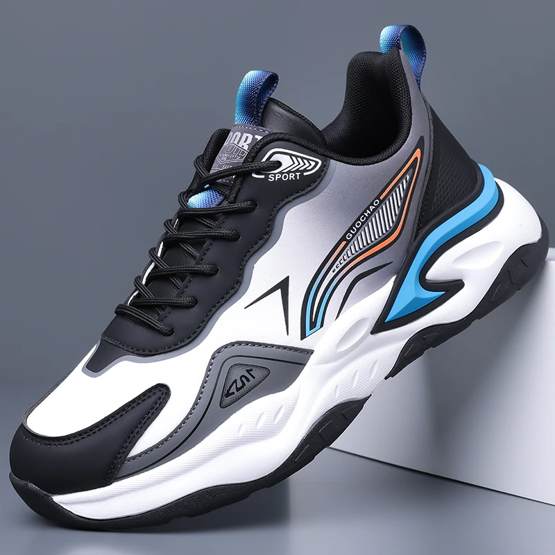 

Men's sports shoes, lightweight carbon plate racing running shoes, winter shock absorption, anti slip, wear-resistant, breathabl