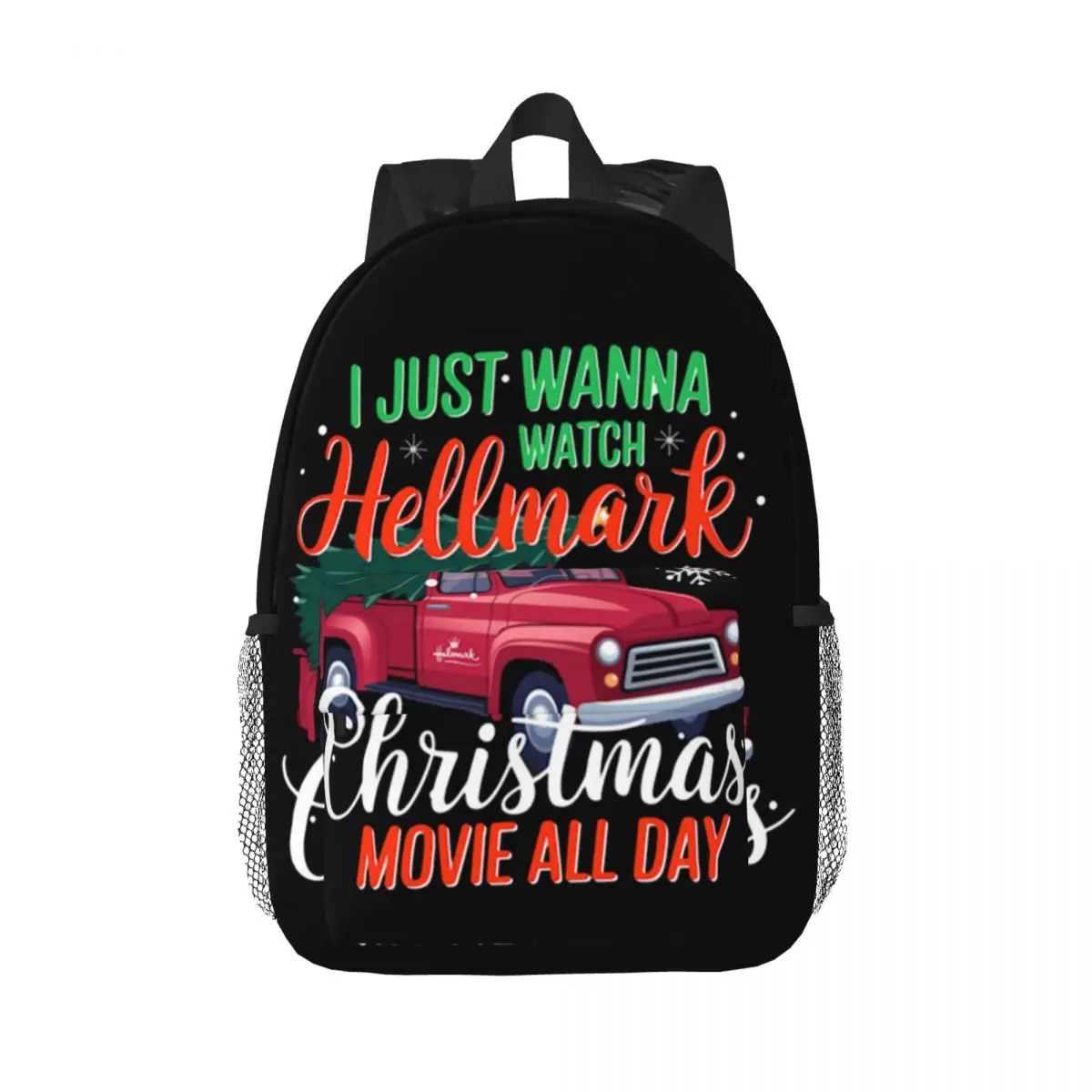 

Рождественский рюкзак Hallmark, Лидер продаж, рюкзак большой емкости для мальчиков и девочек, сумка для книг, сумки на плечо для мужчин, женщин, детей, школьная сумка