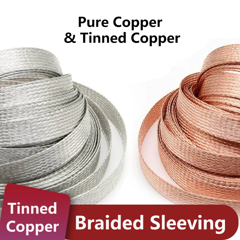 

Расширяемый экранированный сигнальный кабель, 1–20 м, луженая плетеная оболочка, 2/4/6/8/10/12/14/16/20/25/28 мм, металлическая плетеная сетка для электроники