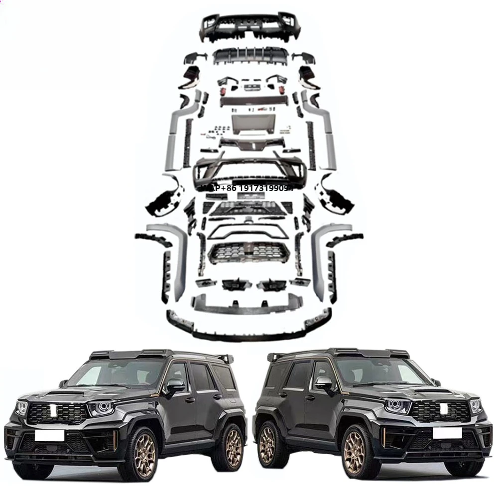 Full Set PP Material Tank 700 Limit Bodykit Facelift Upgrade Set Modified Kit Car Tuning Parts for Tank 700 Limit New Body Set