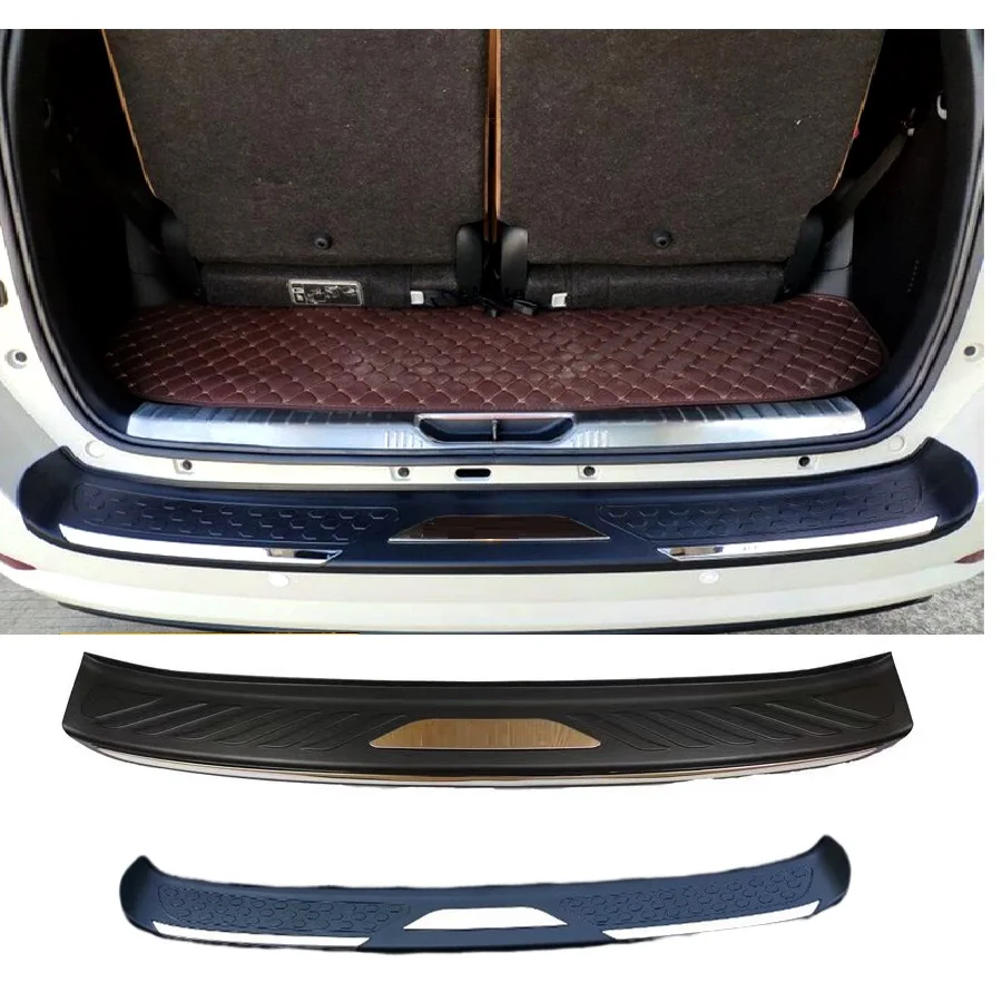 

Dood Exterior Auto Accessories Fit For Fortuner 2016 2017 2018 2019 2020 2021 Rear Trunk Cover Car Styling Moulding Car Parts