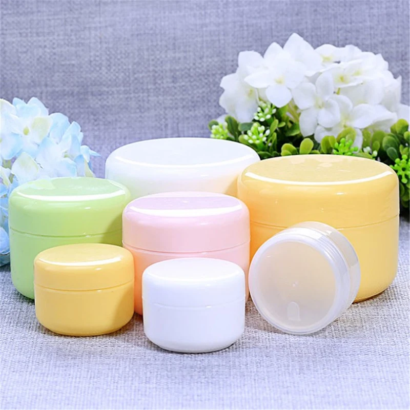 

Cosmetic Packaging Bottled Face Cream Box Travel Box Cosmetic Container Reusable Bottles With Lid Container Empty Makeup Jar