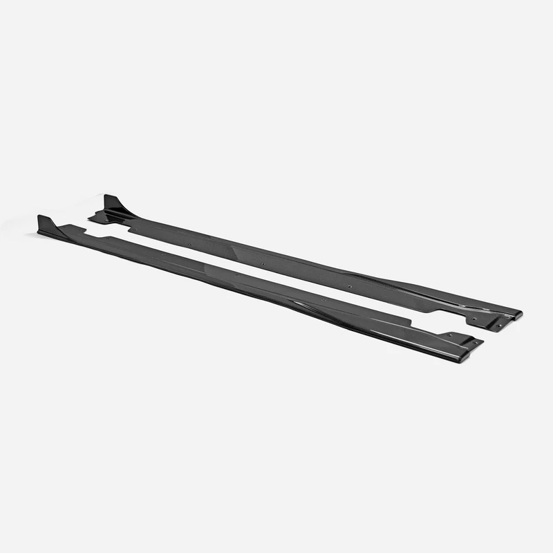 Carbon Fiber Side Skirt Hyperblade Style - 2022 For Genesis G70 Facelift Shooting Brake, High-Strength