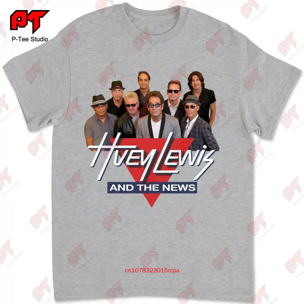 Huey Lewis And The News Rock N Roll 2017 T-shirt X3BU