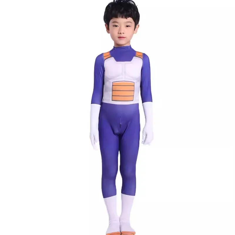 Blue Archive Cosplay Costume pour enfants et adultes, Goku, Vegeta-Boy, Smile Hero Jumpsuit, Finery fur s Up