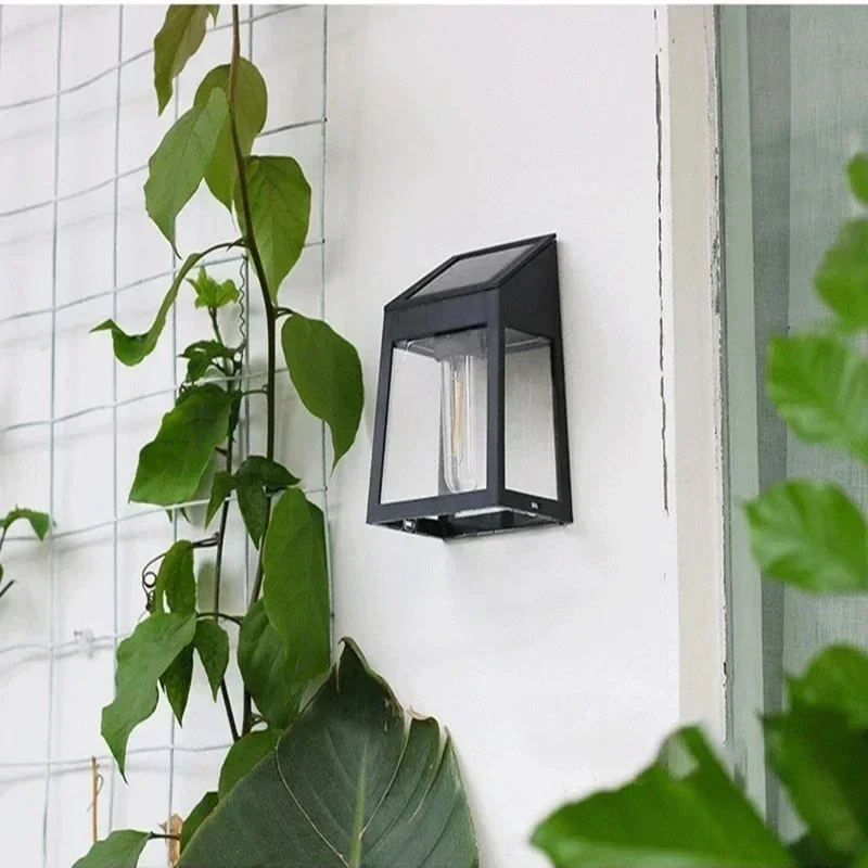

Solar Outdoor Wall Lights Waterproof Garden Pathway Decoration Auto Dusk to Dawn Lighting for Yard Patio Corridor Solar Lights