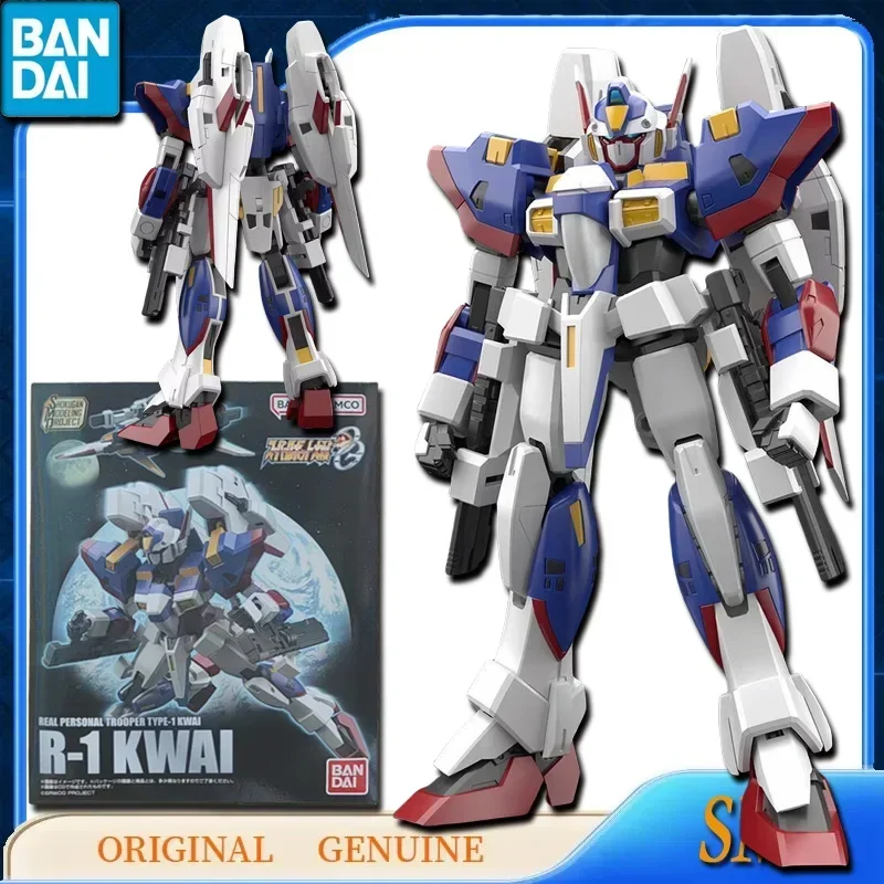 

Bandai Original Genuine SMP Super Robot Wars OG TYPE-1 R-1 KWAI Anime Action Figures Toys Kids Gift Assembly Model Ornaments