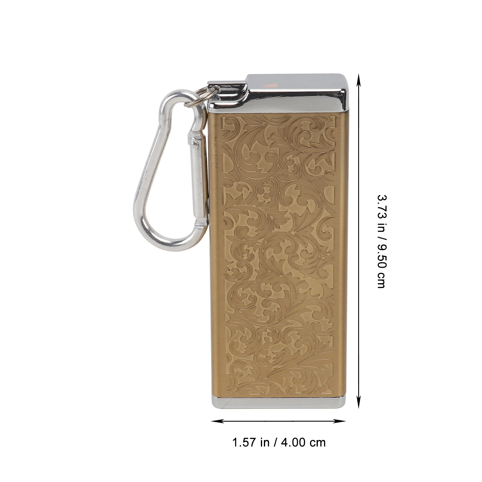 

Portable Ashtray Zinc Alloy Keychain Creative Lid Travel Outdoor Camping Fishing Safe Material Small Decorate ganize