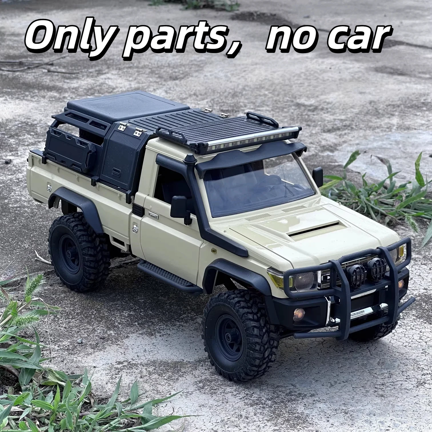 MN-82 RC Crawler Upgraded Exterior Body Shell Mood Modification Accessory For Off-road Truck RC Hobby Enthusiasts Custom Parts