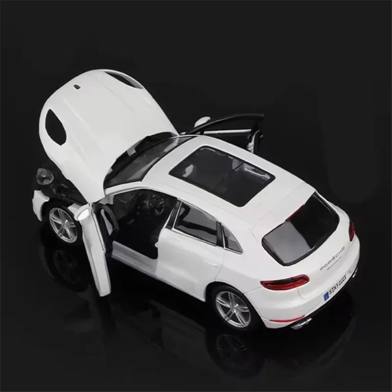 1:24 Macan Turbo SUV Legierung Auto Modell Druckguss Metall Fahrzeuge Auto Modell Hohe Simulation Sammlung Kinder Geschenk