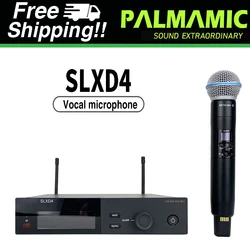 High Quality SLXD4 SLXD24 UHF Professional Wireless Microphone System, Stage Performance, Long Distance Mic Home KTV