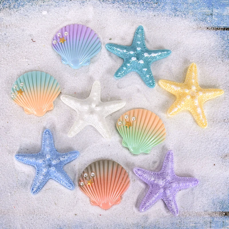 

Sea Shell Cake Decoration Starfish Cake Topper Under The Sea Cake Toppers Ocean Theme Birthday Party Decor Baby Shower Supplies