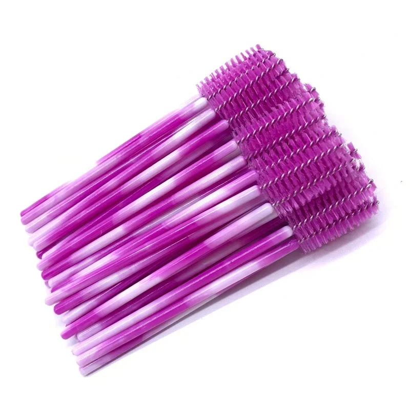 50/100Pcs Pinsel Wimpern Augenbraue Pinsel Einweg Mascara Zauberstab Wimpern Verlängerung Liefert Make-Up-Tools für Salon Heimgebrauch
