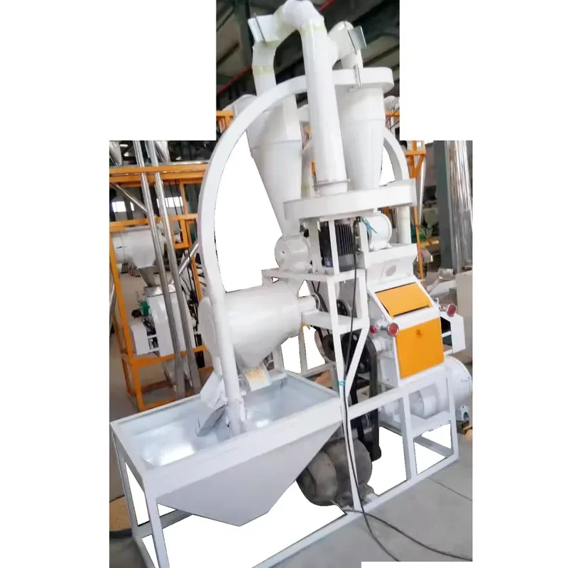 Industrial Flour Mill Machine Roller Type Wheat Grinding Equipment for Commercial Use Factory Direct Price