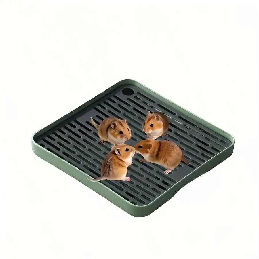 1pc Kaninchen Katzentoilette Kleine Haustier Wc Tablett Bunnie Ecke Wc Box Für Frettchen Hamster Drachen Katze Meerschweinchen niederländischen Schwein Liefert