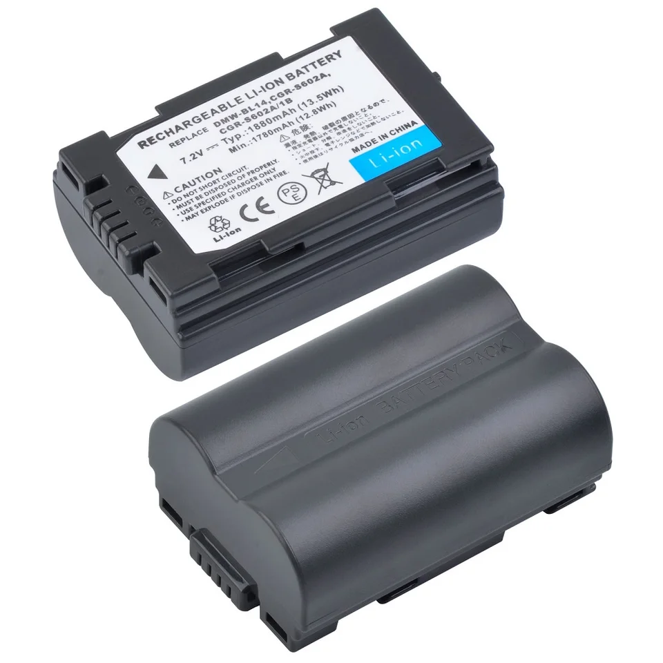パナソニック Lumix DMC-L1用 バッテリー 7.2V 1880mAh