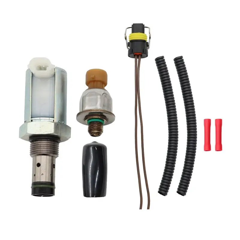 

Ведущий клапан регулирования давления впрыска топлива и датчик IPR и ICP серебристый металл для Ford 6.0L 03-10