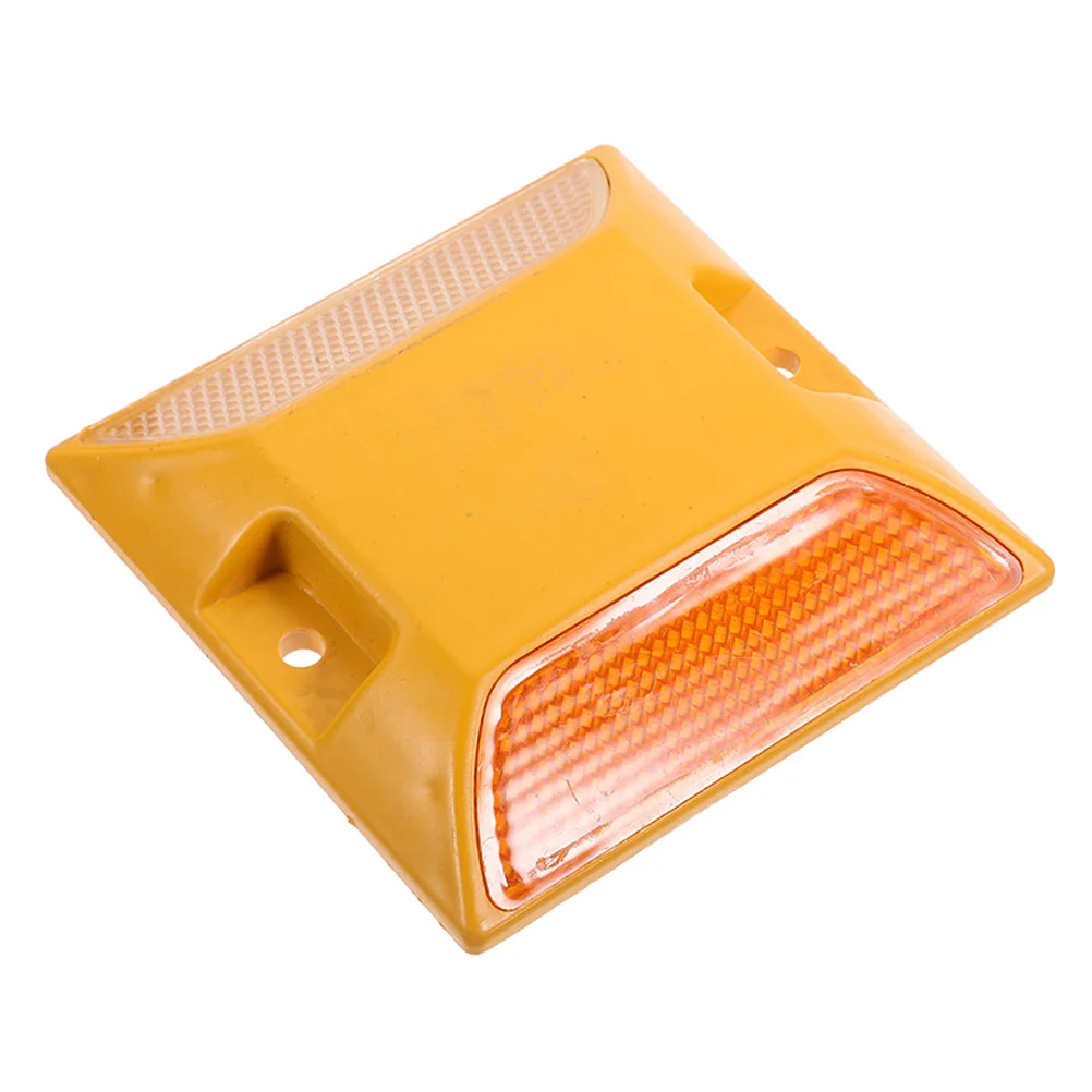 عاكسات مخروطية تحذيرية للسلامة لعلامات الرصيف على الطرق الممرات، ترصيع عاكسة سميكة