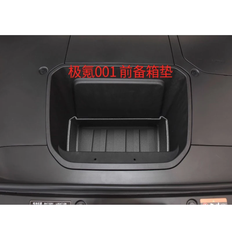 For ZEEKR 001 2021-2023 Front Trunk TPE Storage Pad Mat Car Styling Modification Accessories