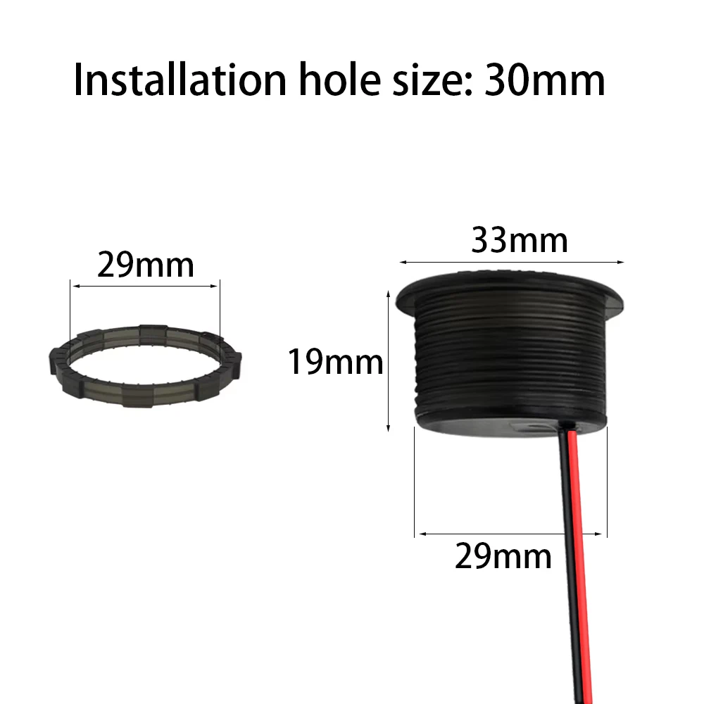 Wodoodporny woltomierz DC 4-100V cyfrowy wyświetlacz LED cyfrowy miernik napięcia prądu samochodowy cyfrowy Tester monitora