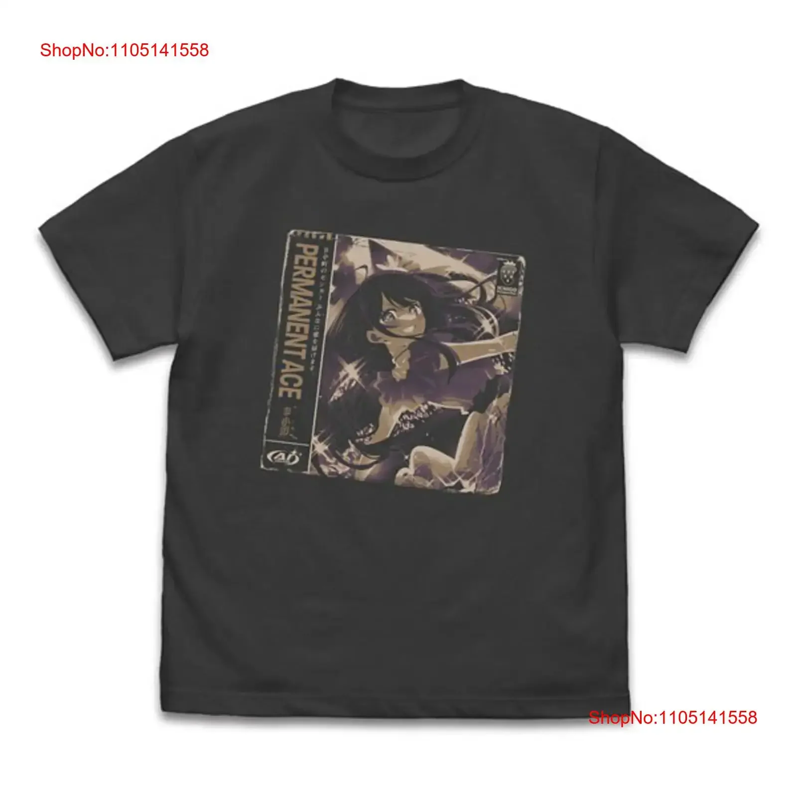 COSPA Oshi no Ko Permanent Ace Ai T shirt SUMI XL vintage Washed Stretched Soft Slightly Comfortable graphic designer clothes