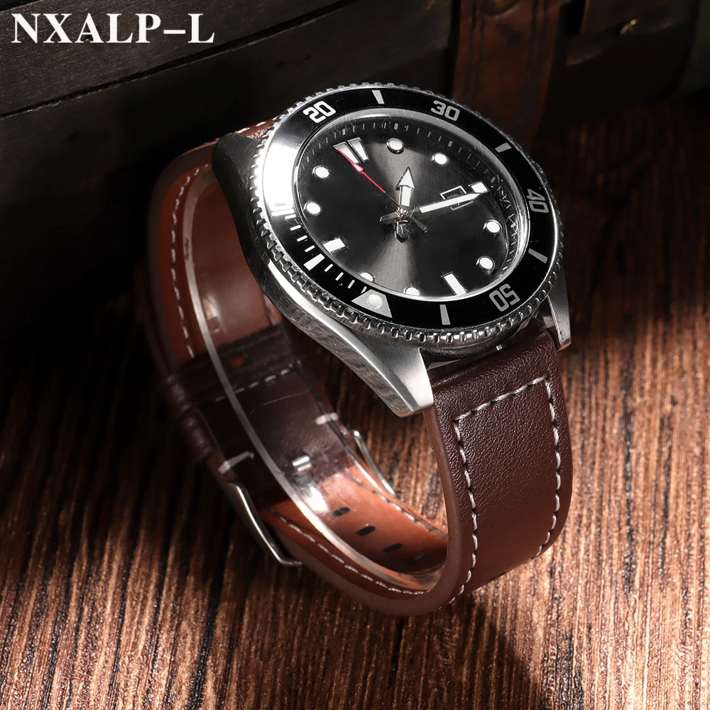 حزام ساعة جلد 20 مللي متر 22 مللي متر لأوميغا ل Seiko الإفراج السريع حزام الساعات لهواوي GT3 GT4 معصمه سوار الأعمال للرجال