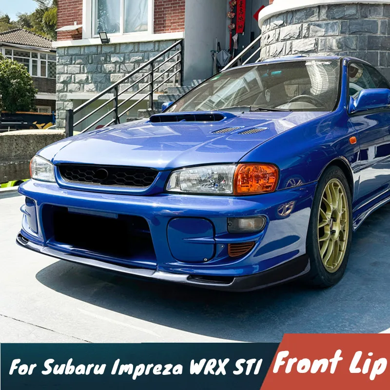 

For Subaru Impreza WRX STI 1997-2001 3pcs/Set ABS Plastic Car Front Bumper Lip Chin Spoiler Splitter Car Tuning Accessories Part