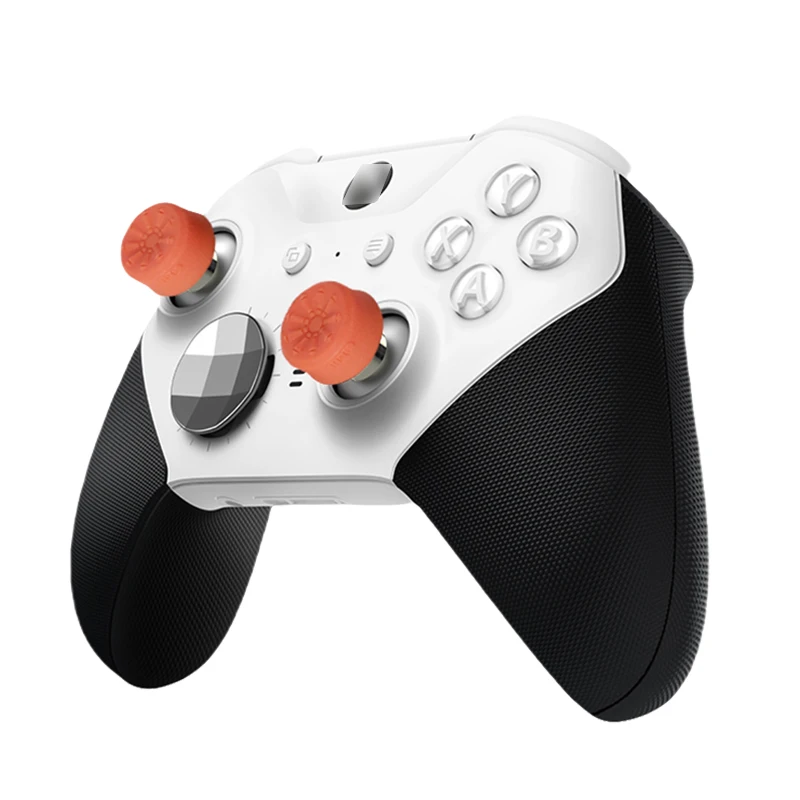 Tappo in silicone per joystick portatile da 6 pezzi per XBOX ONE & Elite 1/2 e serie X/S Controller di gioco Set di impugnature per pollice Tappo per stick analogico