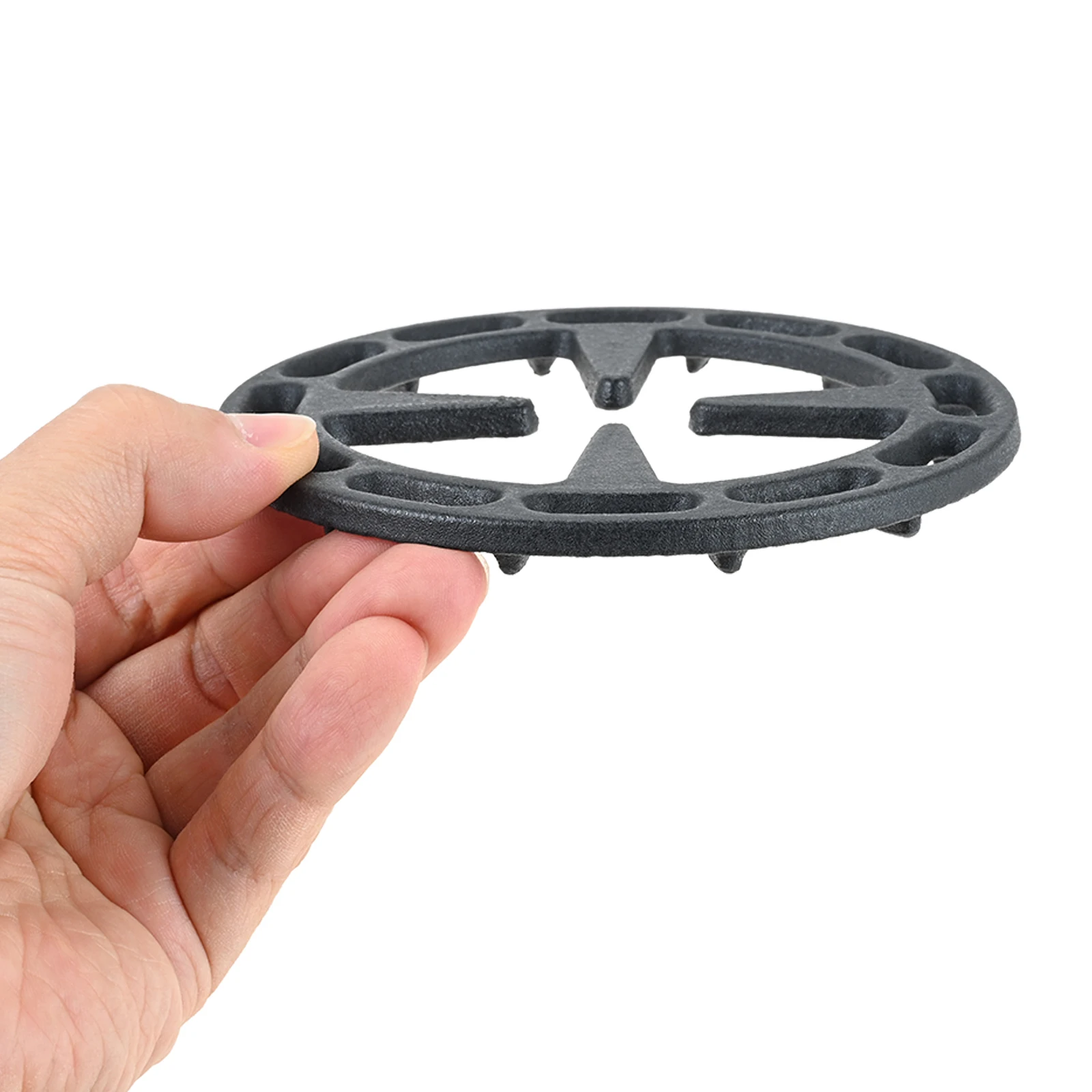 

Energy Saving Kitchen Cookware Accessory,Heavy Duty Iron Gas Ring Reducer 4.75" Stove Top Heat Diffuser Plate for Even Heating