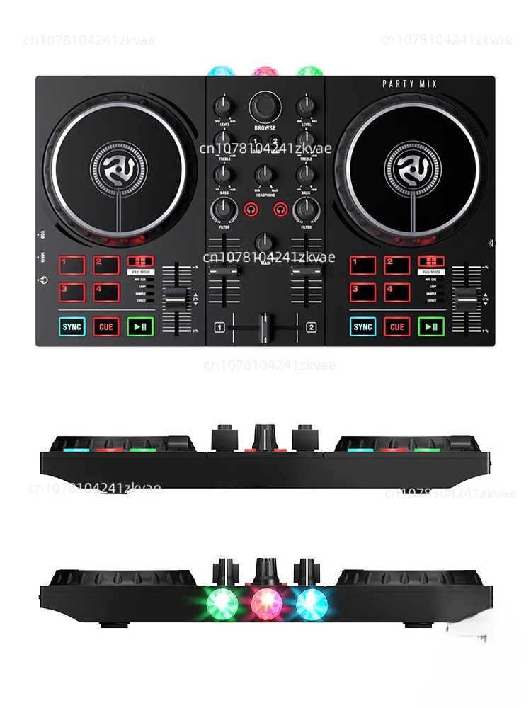 Make for Partymix Novice DJ Controller Serato Vdj Disk Recorder All-in-one