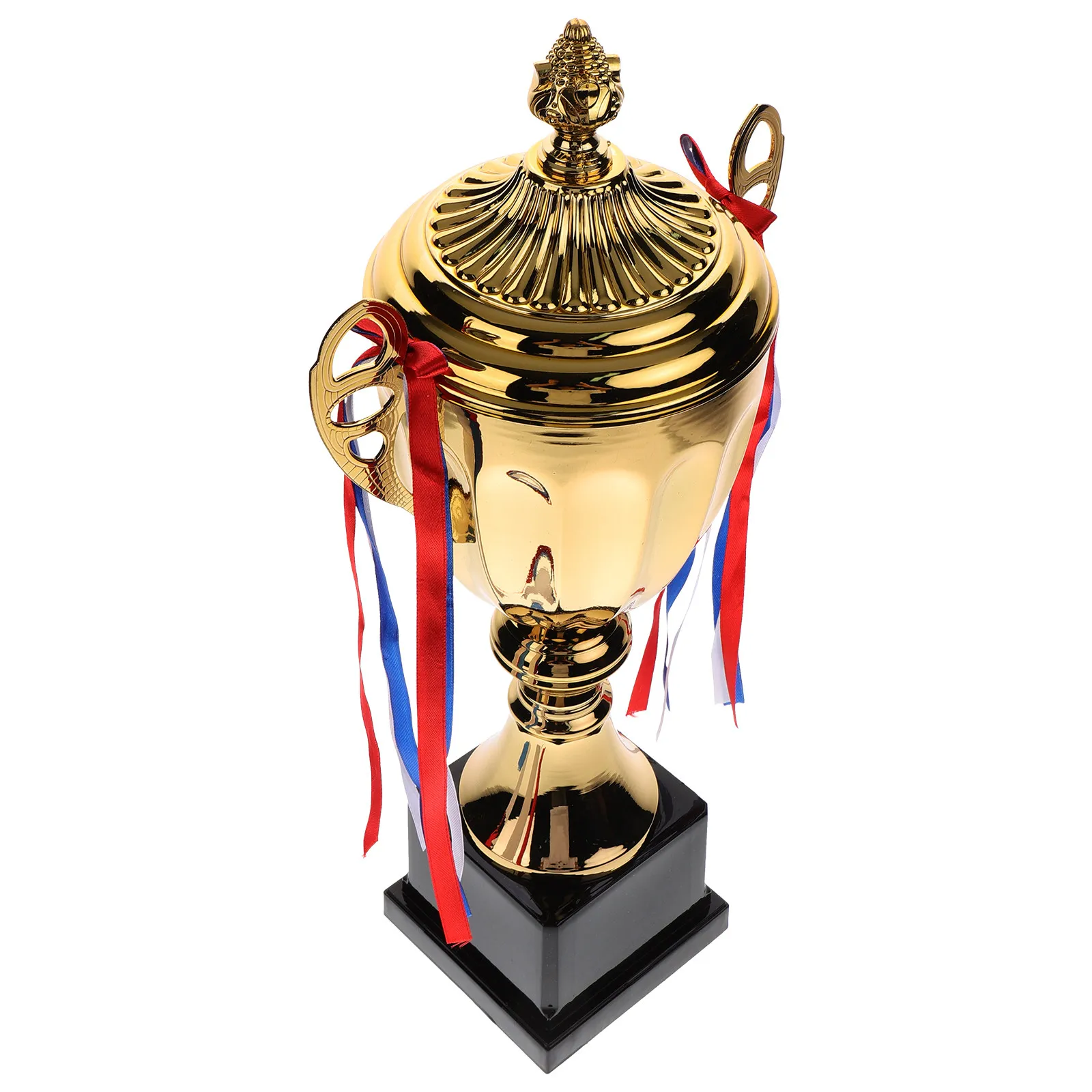 

1Pcs Great Trophy Gold Plated Cup Design on Solid Base for All Players Sports Match Basketball Trophy Competition Ceremony 45Cm