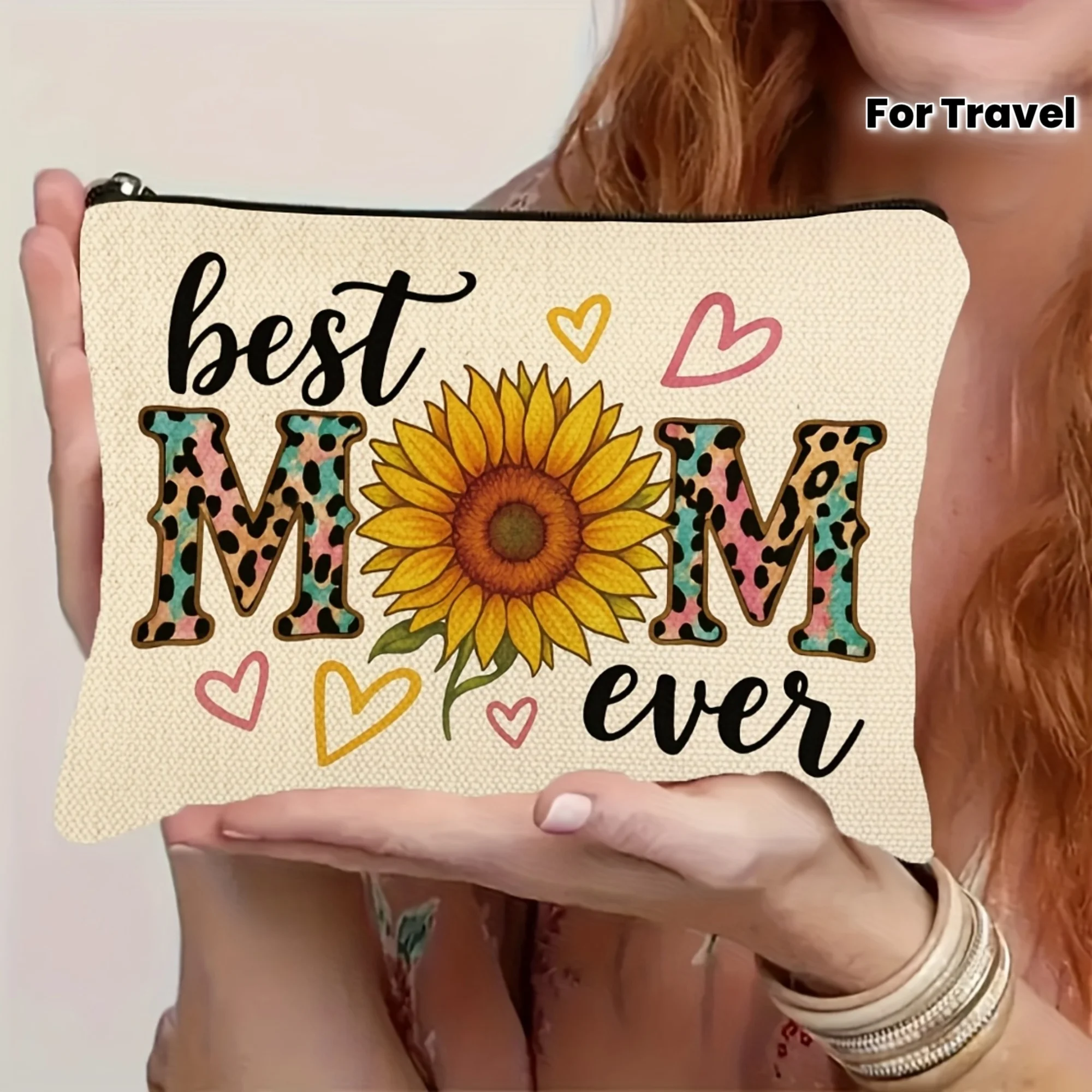 Mom S Stylish Makeup Bag a Durable Cosmetic Pouch and Travel Organizer the Perfect Gift for Birthdays or Mother S Day Bags
