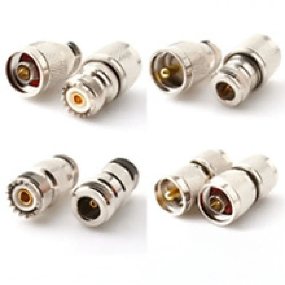 For For Vhrf Communication RF Adapter N To UHF Coaxial Connector Signal Stability Device Copper Radio Frequency Plug