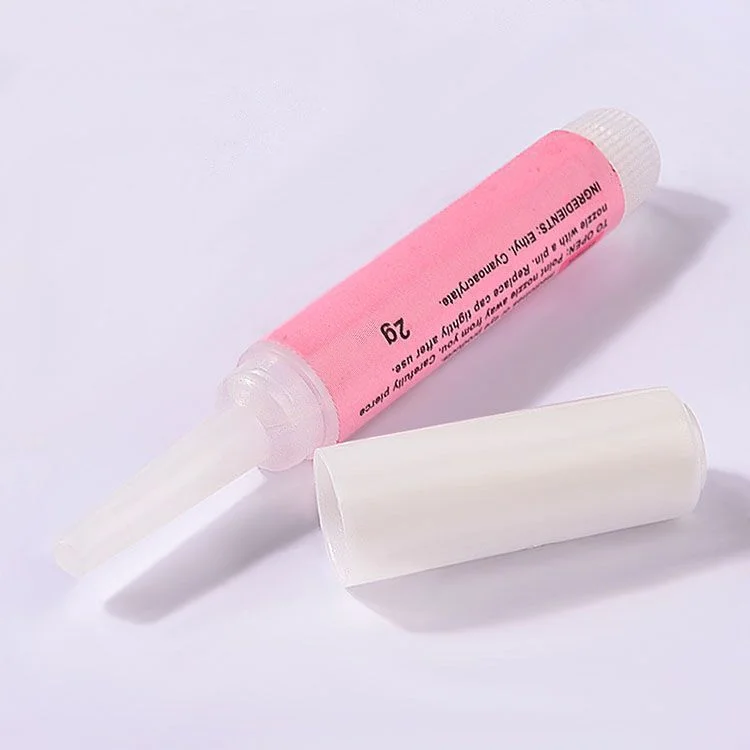 Wholesale Nail Glue, 2g, No-Bake, Quick-Drying, Long-Lasting, universal for Nail Tips.